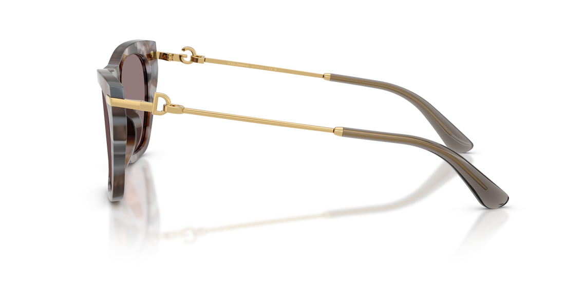 Sunglasses dolce & gabbana dg4511 34457n havana square femenino size 55mm - Detailed view