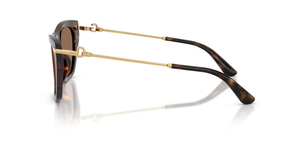 Sunglasses dolce & gabbana dg4511 502/73 havana square femenino size 55mm - Detailed view