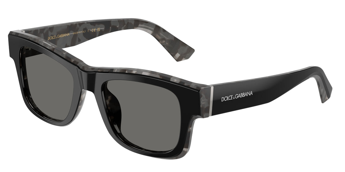 Sunglasses dolce & gabbana dg4515 3403/1 negro square masculino size 52mm - Main view