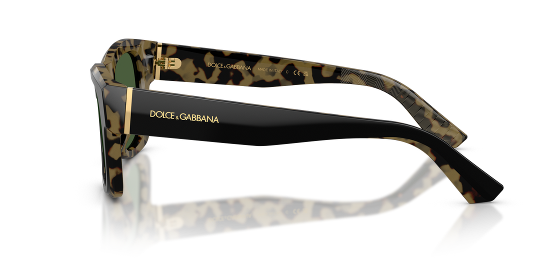 Sunglasses dolce & gabbana dg4515 340471 negro square masculino size 52mm - Detailed view