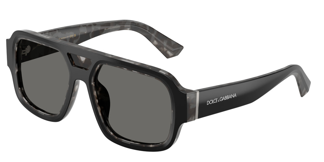 Sunglasses dolce & gabbana dg4516 3403/1 negro square masculino size 55mm - Main view