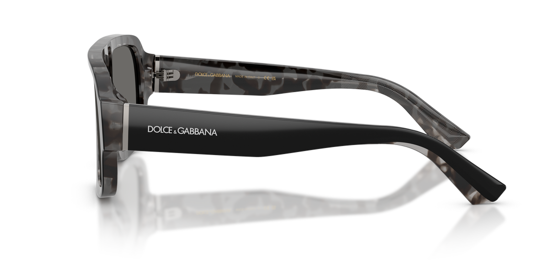 Sunglasses dolce & gabbana dg4516 3403/1 negro square masculino size 55mm - Detailed view