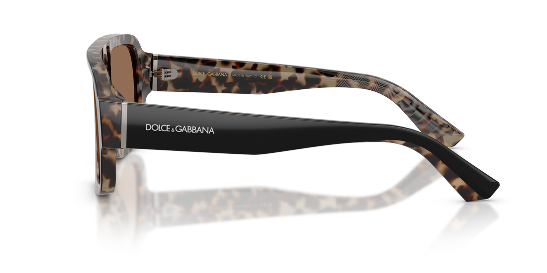 Sunglasses dolce & gabbana dg4516 341773 negro square masculino size 55mm - Detailed view