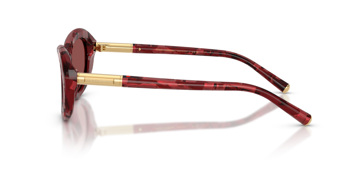 Sunglasses dolce & gabbana dg4519 346375 rojo oval femenino size 54mm - Detailed view