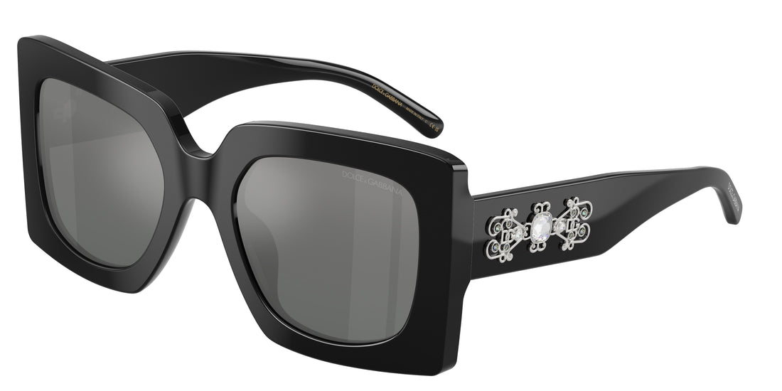 Sunglasses dolce & gabbana dg4525b 501/88 negro square femenino size 54mm - Main view
