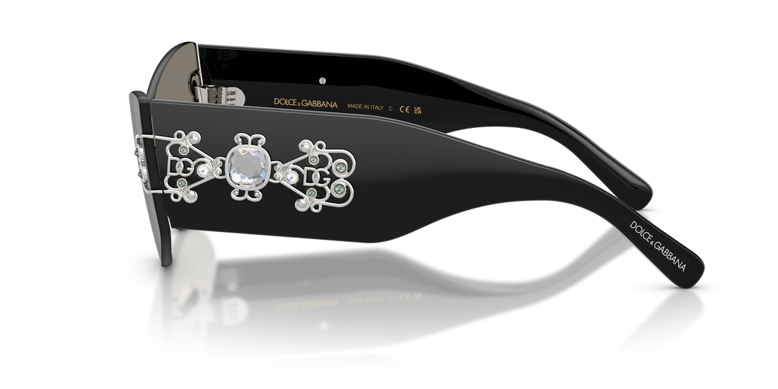 Sunglasses dolce & gabbana dg4526b 501/6g negro cat eye femenino size 42mm - Detailed view