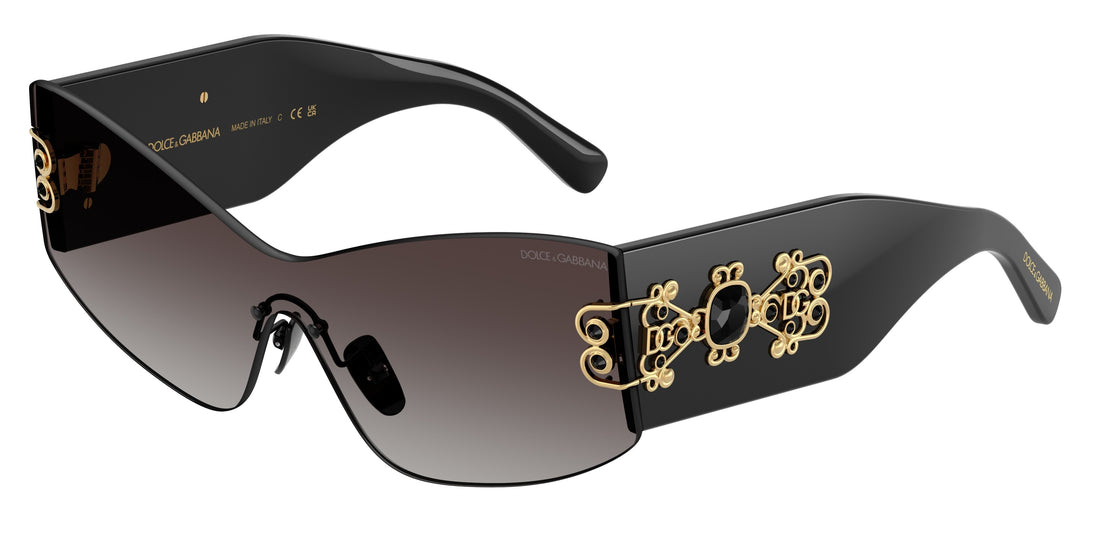 Sunglasses dolce & gabbana dg4526b 501/8g negro cat eye femenino size 42mm - Main view