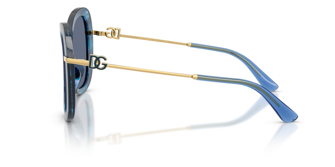 Sunglasses dolce & gabbana dg4535 347272 azul butterfly femenino size 53mm - Detailed view