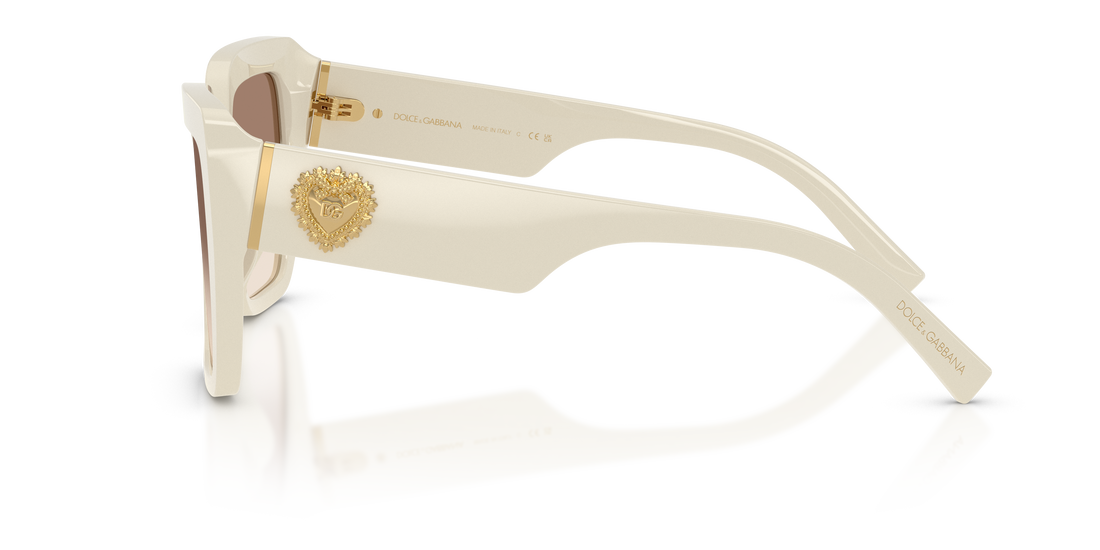 Óculos de sol dolce & gabbana dg4538 331294 marron square femenino tamanho 54mm - Vista de detalhe