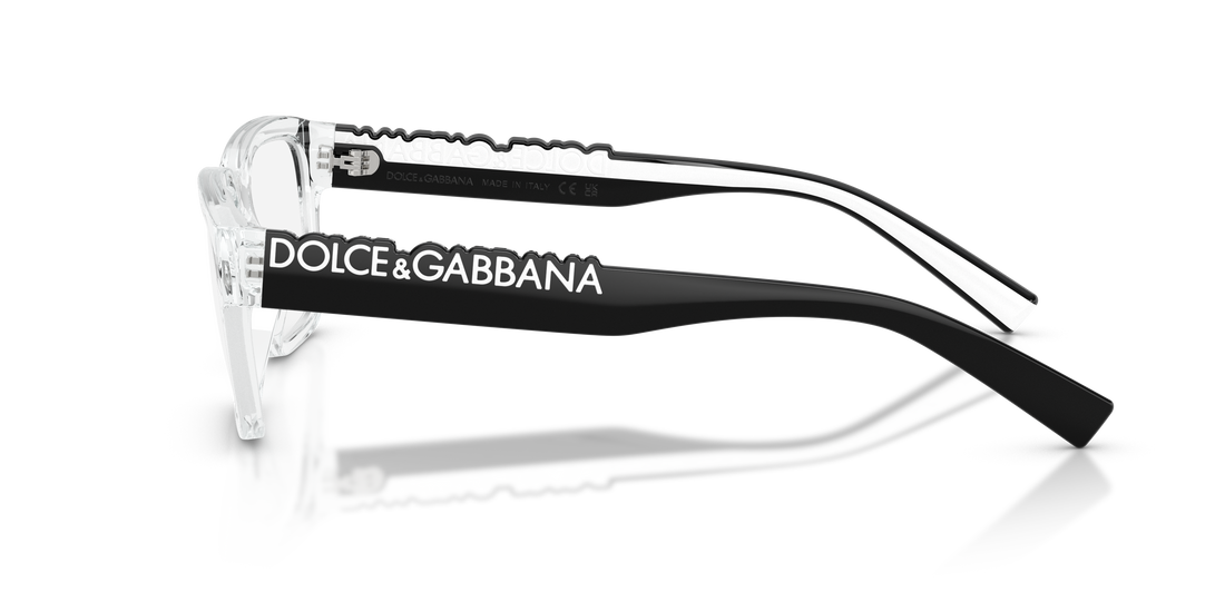 Gafas graduadas dolce & gabbana dg5112 3133 transparente rectangular unisex talla 53mm - Vista de detalle