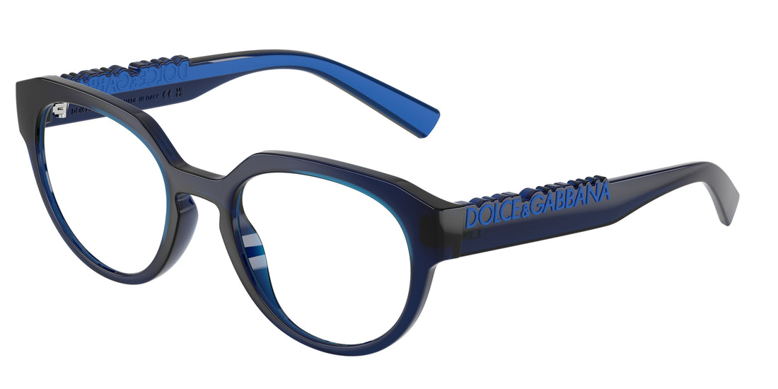Prescription glasses dolce & gabbana dg5113 3009 azul pantos unisex size 51mm - Main view