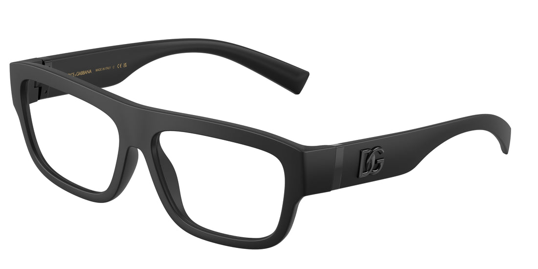 Gafas graduadas dolce & gabbana dg5114 2525 negro rectangular masculino talla 57mm - Vista principal