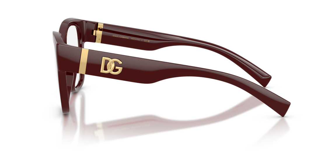 Gafas graduadas dolce & gabbana dg5115 3091 rojo butterfly femenino talla 53mm - Vista de detalle