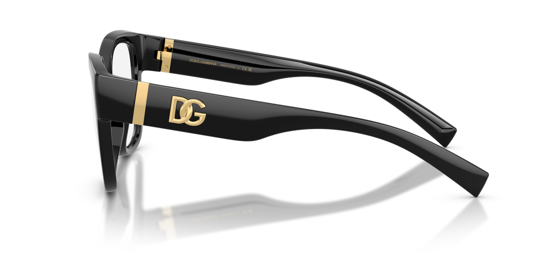 Gafas graduadas dolce & gabbana dg5115 501 negro butterfly femenino talla 55mm - Vista de detalle