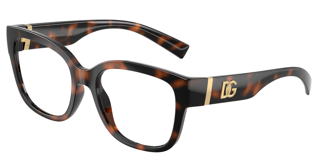 Gafas graduadas dolce & gabbana dg5115 502 havana butterfly femenino talla 53mm - Vista principal