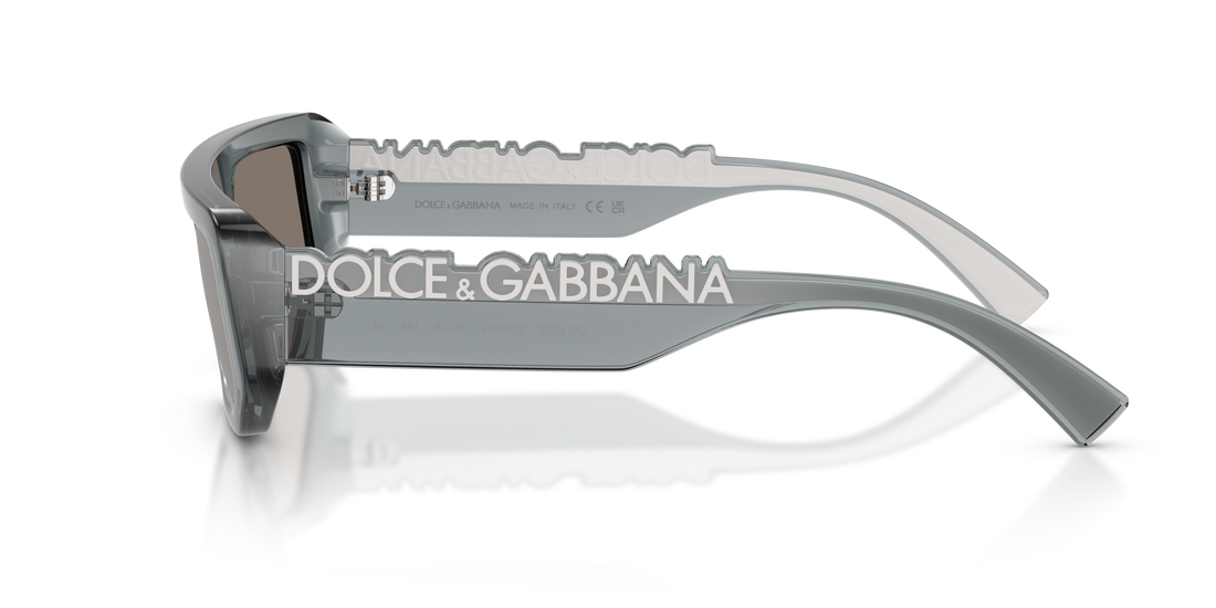 Óculos de sol dolce & gabbana dg6203 32556g gris rectangular unisex tamanho 56mm - Vista de detalhe