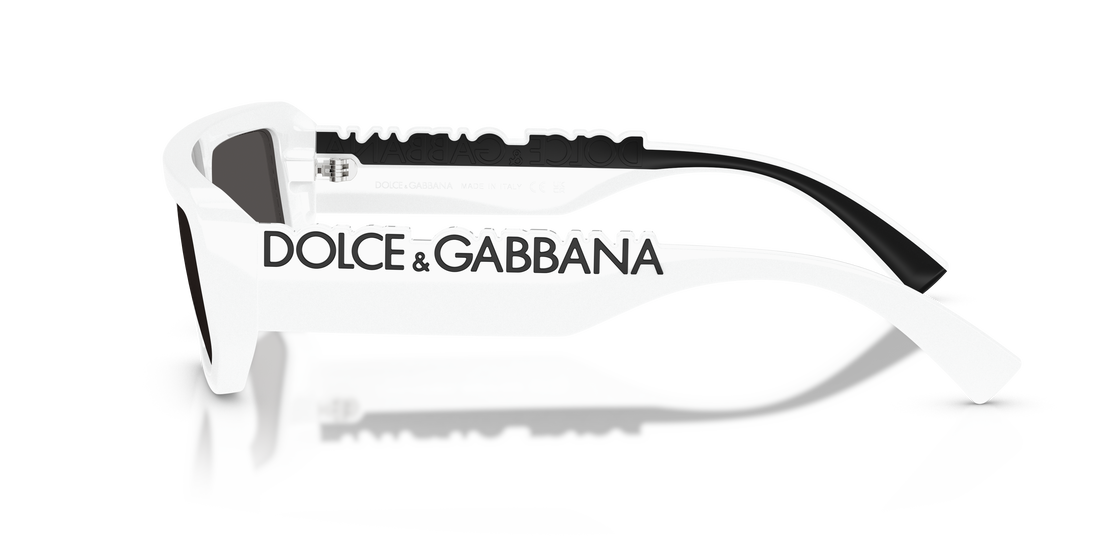 Óculos de sol dolce & gabbana dg6203 331287 blanco rectangular unisex tamanho 56mm - Vista de detalhe