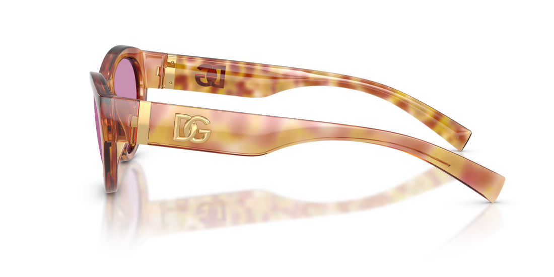 Sunglasses dolce & gabbana dg6207 34771a violeta cat eye femenino size 54mm - Detailed view