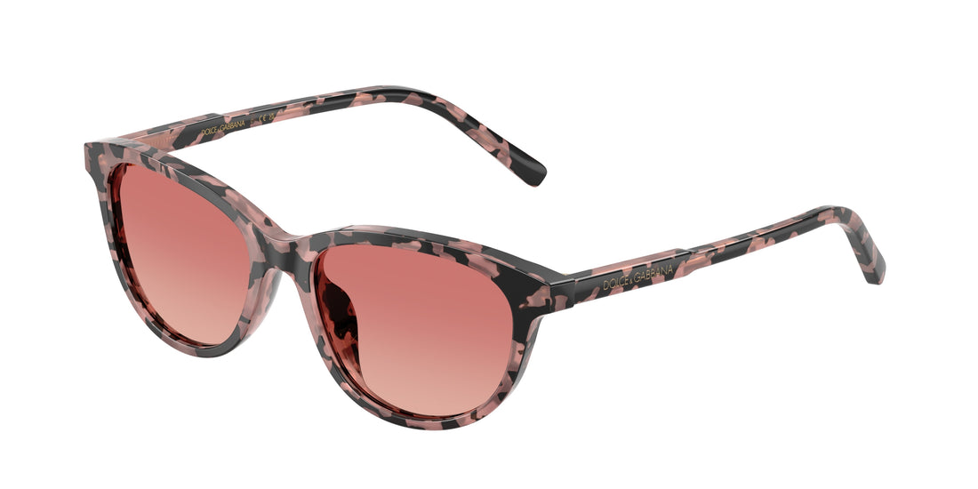 Lunettes de soleil dolce & gabbana dx4010 3476a5 havana cat eye infantil taille 48mm - Vue principale