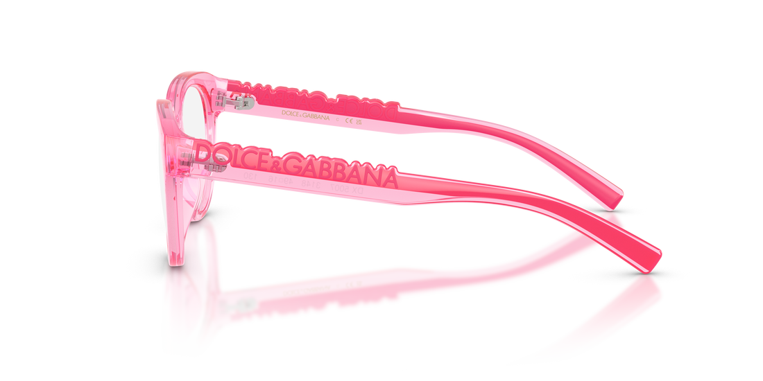 Prescription glasses dolce & gabbana dx5007 3148 rosa pantos infantil size 49mm - Detailed view