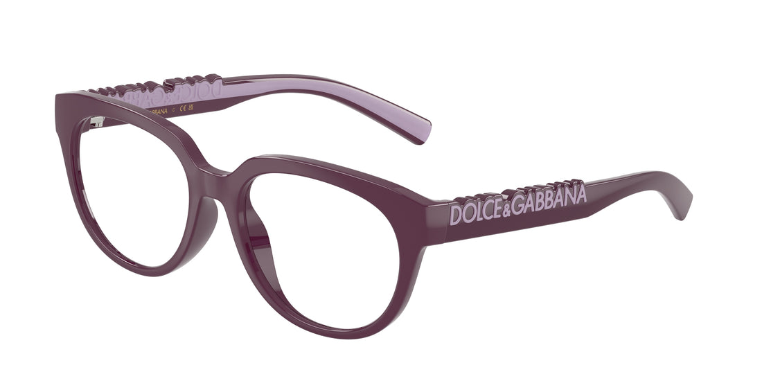 Prescription glasses dolce & gabbana dx5007 3360 violeta pantos infantil size 49mm - Main view