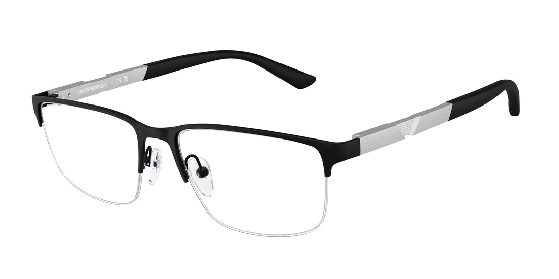 Brillen emporio armani ea1164 3001 negro rectangular masculino größe 56mm - Hauptansicht