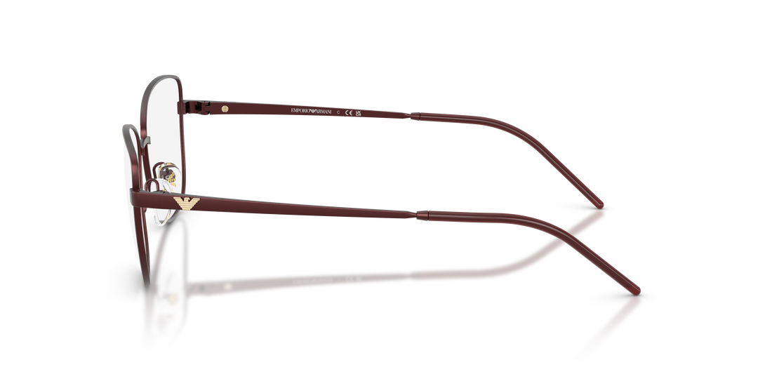Brillen emporio armani ea1172 3401 rojo irregular femenino größe 55mm - Detailansicht