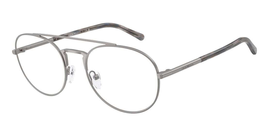 Occhiali da vista emporio armani ea1178 3003 gris pilot masculino taglia 55mm - Vista principale