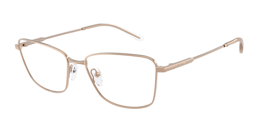 Óculos graduados emporio armani ea1185b 3011 dorado irregular femenino tamanho 56mm - Vista principal