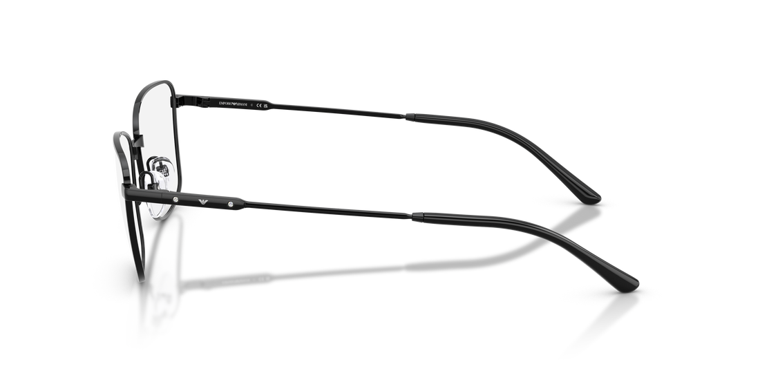 Óculos graduados emporio armani ea1185b 3014 negro irregular femenino tamanho 54mm - Vista de detalhe