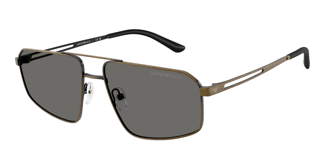 Lunettes de soleil emporio armani ea2173 327087 dorado pilot masculino taille 59mm - Vue principale
