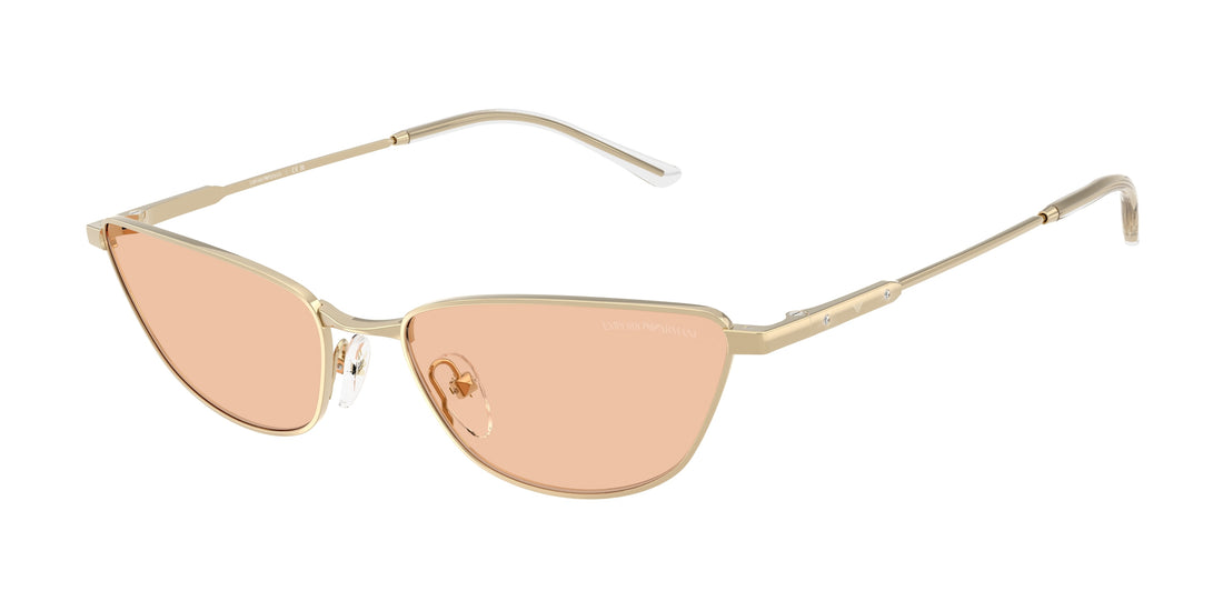 Lunettes de soleil emporio armani ea2174b 301393 dorado cat eye femenino taille 55mm - Vue principale