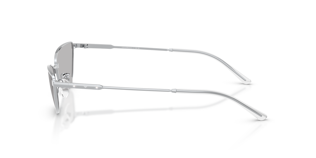 Lunettes de soleil emporio armani ea2174b 301587 plateado cat eye femenino taille 55mm - Vue détaillée