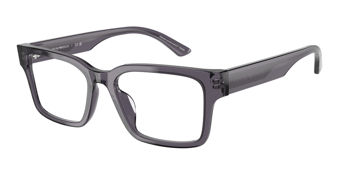 Brillen emporio armani ea3245u 6106 gris rectangular femenino größe 52mm - Hauptansicht