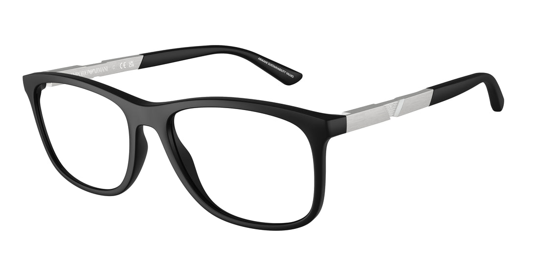 Brillen emporio armani ea3247 5001 negro pillow masculino größe 55mm - Hauptansicht