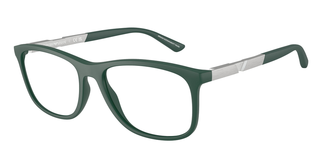 Brillen emporio armani ea3247 6190 verde pillow masculino größe 53mm - Hauptansicht