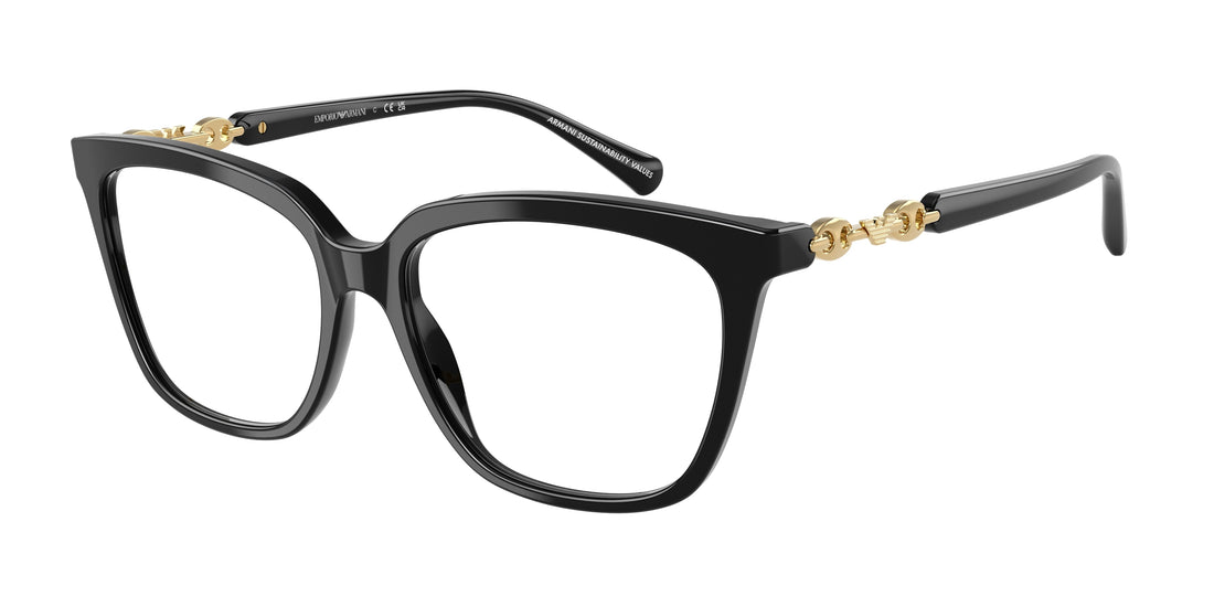 Brillen emporio armani ea3248 5017 negro cat eye femenino größe 55mm - Hauptansicht