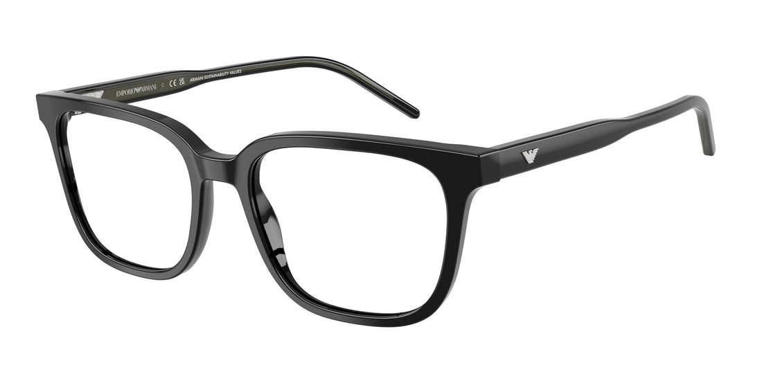 Brillen emporio armani ea3258 5017 negro square masculino größe 54mm - Hauptansicht