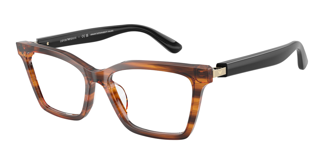 Brillen emporio armani ea3261u 6268 amarillo butterfly femenino größe 54mm - Hauptansicht