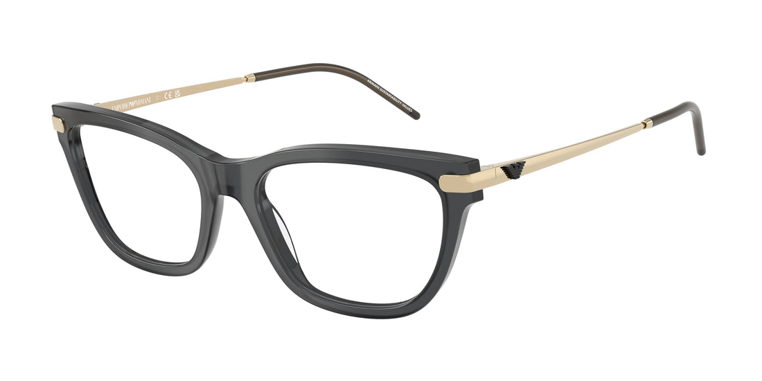 Brillen emporio armani ea3262 6262 gris cat eye femenino größe 54mm - Hauptansicht