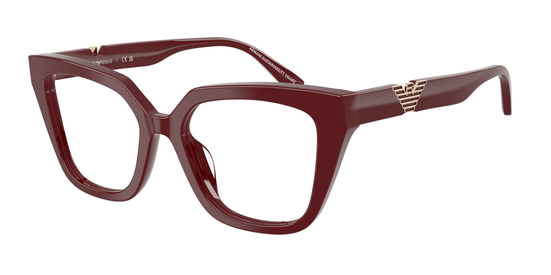 Occhiali da vista emporio armani ea3267u 6323 rojo cat eye femenino taglia 52mm - Vista principale