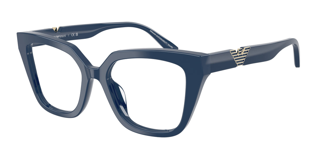 Occhiali da vista emporio armani ea3267u 6325 azul cat eye femenino taglia 50mm - Vista principale