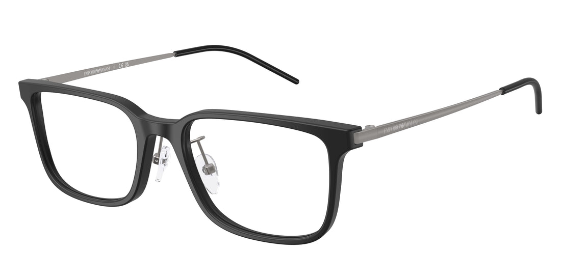 Occhiali da vista emporio armani ea3275d 5001 negro rectangular masculino taglia 56mm - Vista principale