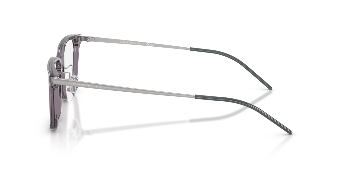 Occhiali da vista emporio armani ea3275d 5029 gris rectangular masculino taglia 56mm - Vista dettagliata