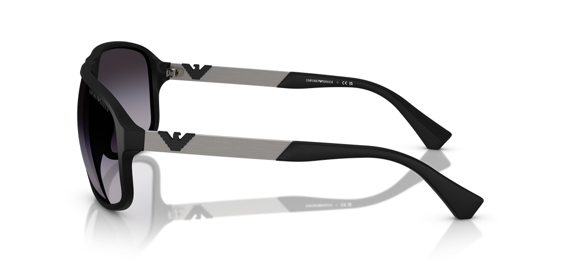 Sonnenbrillen emporio armani ea4029 50638g negro square masculina größe 64mm - Detailansicht