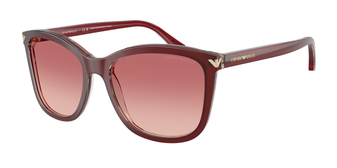 Sonnenbrillen emporio armani ea4060 6377a5 rojo square femenino größe 56mm - Hauptansicht