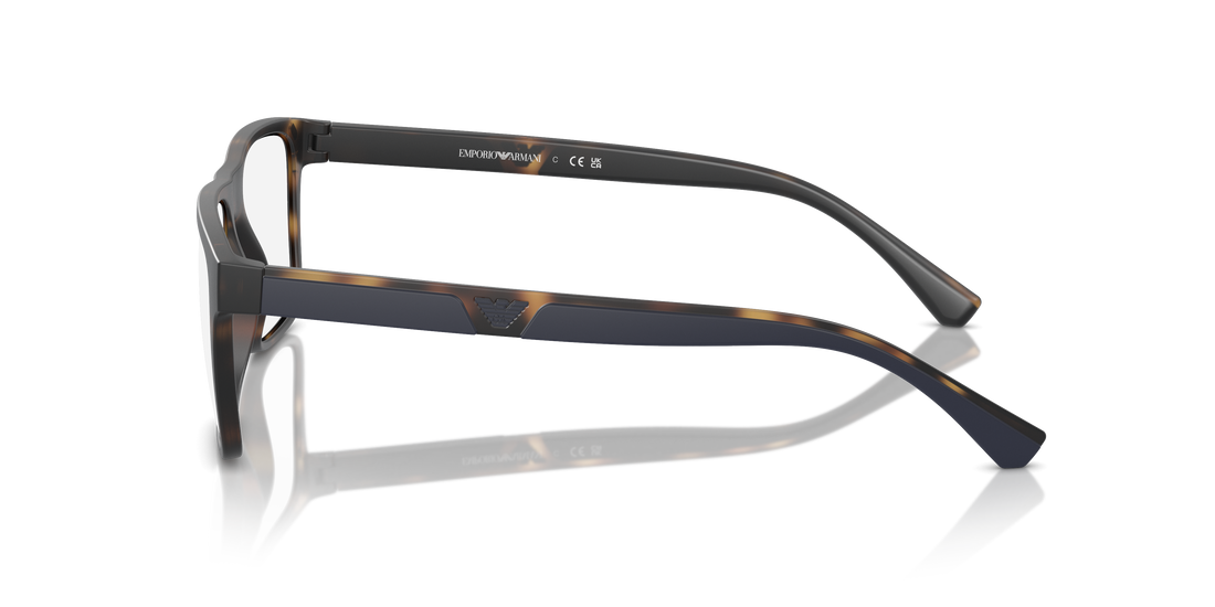 Sonnenbrillen emporio armani ea4115 50891w havana masculina größe 54mm - Detailansicht