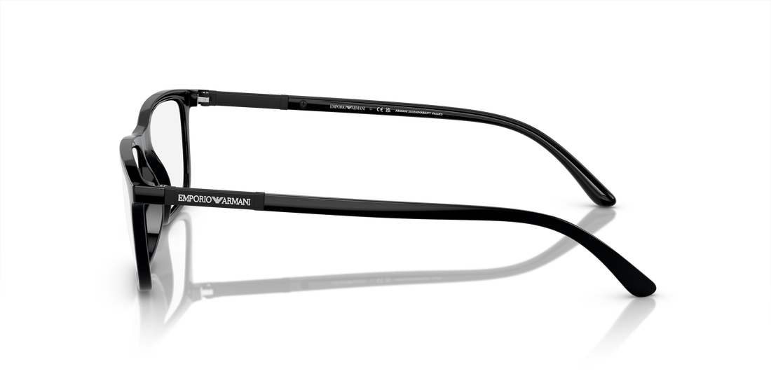 Sonnenbrillen emporio armani ea4160 50011w negro rectangular masculina größe 55mm - Detailansicht