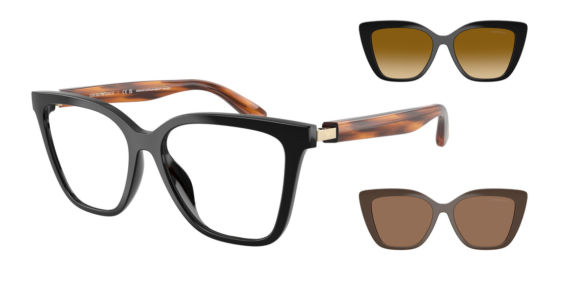 Sonnenbrillen emporio armani ea4254u 62681w negro cat eye femenino größe 54mm - Hauptansicht