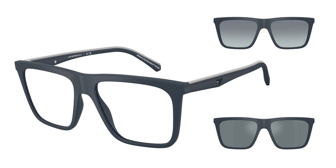 Sonnenbrillen emporio armani ea4258 50881w azul square masculino größe 54mm - Hauptansicht